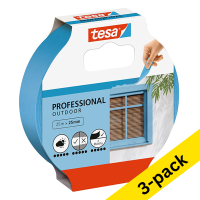 Tesa Professional Outdoor blue masking tape, 25mm x 25m (3-pack)