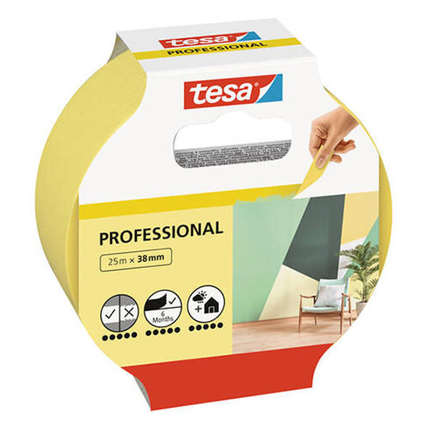 Tesa Professional masking tape, 38mm x 25m 56271-00000-02 203363 - 1