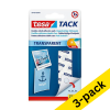 Tesa Tack transparent adhesive pads (3 x 72-pack) 203369 - 1
