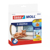 Tesa TesaMoll Classic P-profile White draft strip 9mm x 25m 203312 - 1