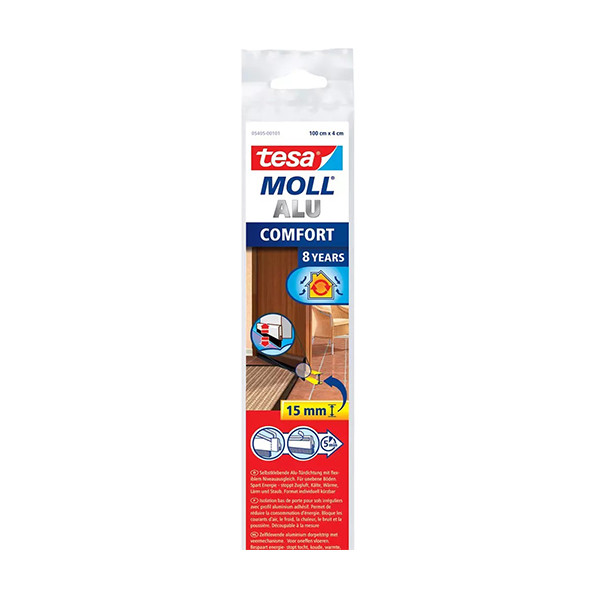 Tesa TesaMoll Comfort Brown sill strip 40mm x 1m 05405-00101-00 203324 - 1