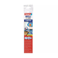 Tesa TesaMoll Comfort stainless steel sill strip 40mm x 1m 203325