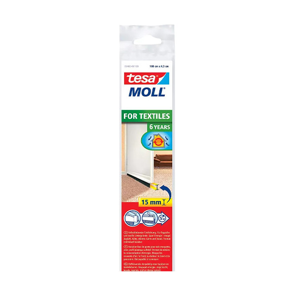 Tesa TesaMoll For Textiles White sill strip 43mm x 1m 05403-00100-00 203326 - 1