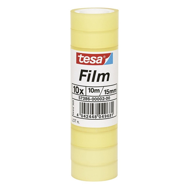Transparent tape 15mm x 10m | Tesa | 10-pack 202292 - 1