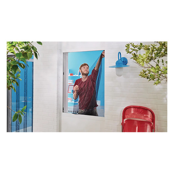 Window screen 100 x 100cm comfort | white | Tesa Insect Stop STE00005 - 3