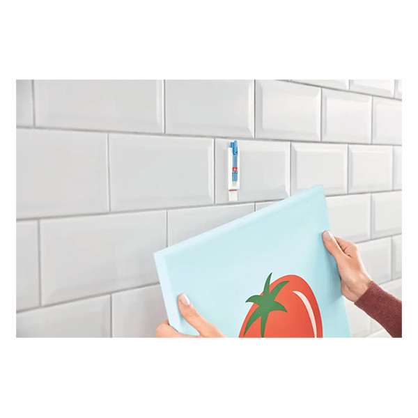 Tesa adhesive nail canvas for tiles and metal, 2kg (2-pack) 202378 - 6