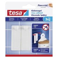 Tesa adhesive nail for tiles and metals, 3kg (2-pack) 77763-00000-00 202296