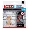 Tesa beige adhesive triangular screw, 2.5kg (2 screws) 77901-00000-00 202305