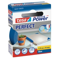 Tesa blue cloth tape, 19mm x 2.75m 56341-00029-03 202274
