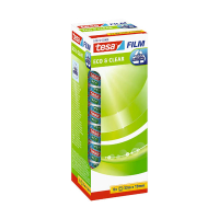 Tesa eco & clear adhesive tape, 19mm x 33m (8-pack) 202430