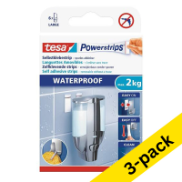 Tesa large waterproof powerstrips (3 x 6-pack) 203353