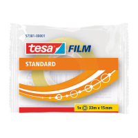 Tesa standard adhesive tape, 15mm x 33m 202391
