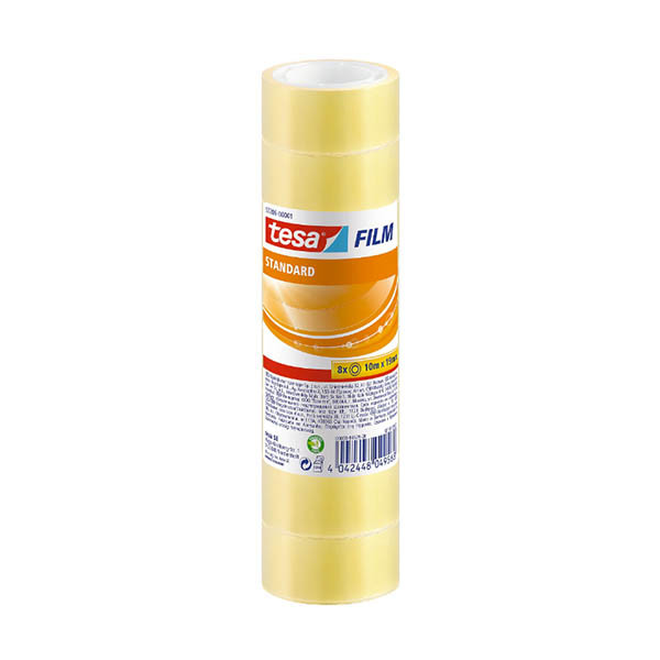 Tesa standard adhesive tape, 19mm x 10m (8-pack) 202416 - 1
