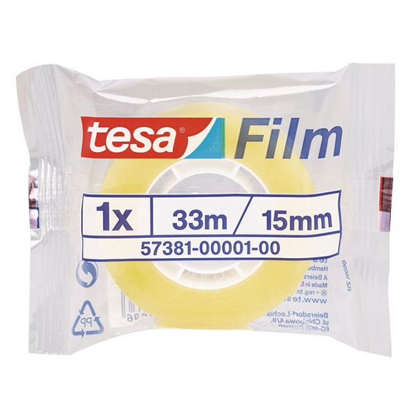 Tesa standard tape, 15mm x 33m 57381-00001-00 57381-00001-01 202290 - 1
