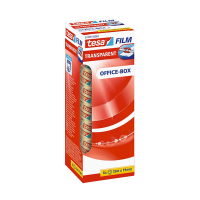 Tesa transparent adhesive tape, 19mm x 33m (8-pack) 202422