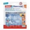 Tesa transparent self-adhesive UV resistant hook, 0.2 kg (5-strips) 58900-00013-20 58900-13 202353