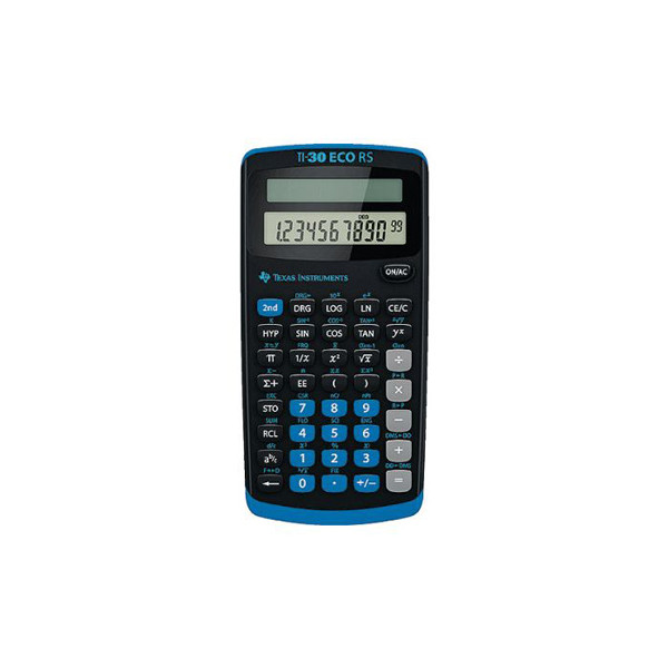 Texas Instruments Ti 30 Eco Rs Hochzahlen Texas Instruments TI-30 ECO RS scientific calculator Texas-Instruments