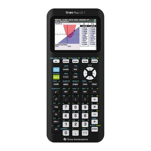 Texas-Instruments Texas Instruments TI-84 Plus CE T colour graphing calculator 84PLCE/TBL/2E1 206016 - 1