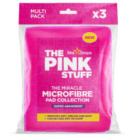 Cleaning pad | The Pink Stuff Miracle Microfibre cleaning pad | 3-pack SPI00063