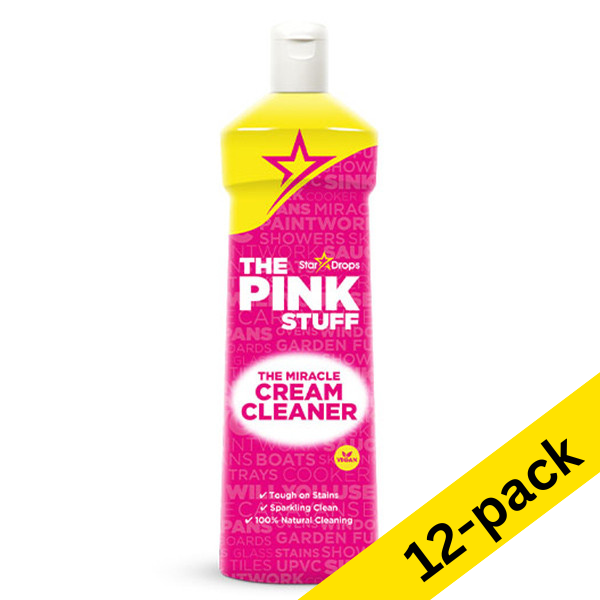 Cream cleaner 500ml | The Pink Stuff Miracle Cream Cleaner | 12-pack SPI00029 - 1