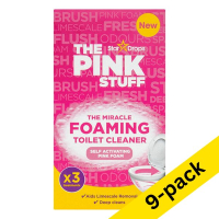 The Pink Stuff Miracle Foaming Toilet Cleaner 100g | 9-pack SPI00024