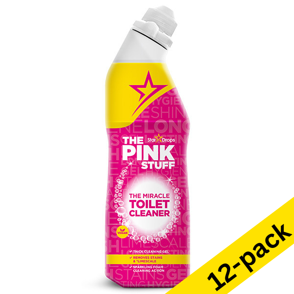 Toilet cleaner gel 750ml | The Pink Stuff Miracle Toilet Cleaner | 12-pack SPI00032 - 1