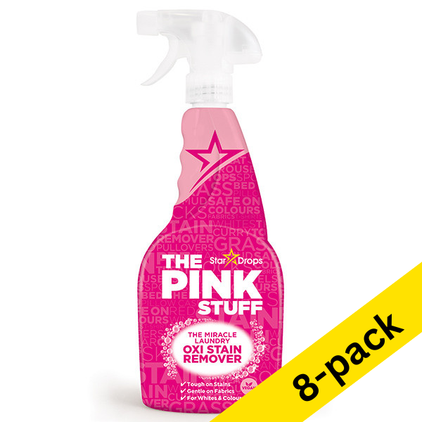 The Pink Stuff stain remover spray, 500ml (8-pack)  SPI00027 - 1
