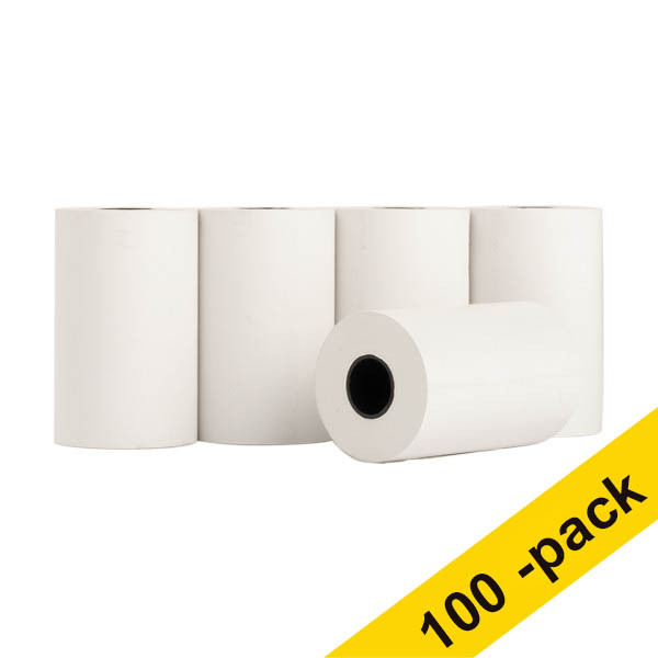 Thermal till roll 57x35x12mm | 123ink | 100-pack 302710 - 1