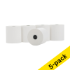 Thermal till roll 57x54x12mm | 123ink | 5-pack 301947 - 1