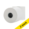 Thermal till roll 60x100x40mm | 123ink | 2-pack 302109 - 1