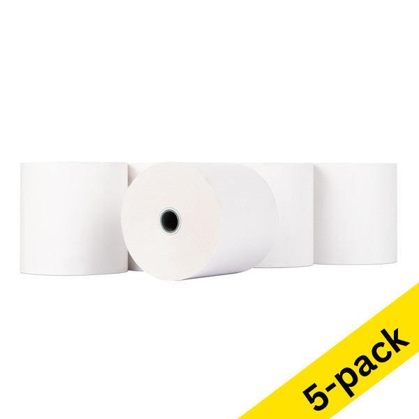 Thermal till roll 60x70x12mm | 123ink | 5-pack 302115 - 1
