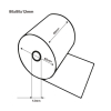 Thermal till roll 80x80x12mm (48g) | 123ink | 100-pack 303622 - 1
