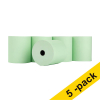 Thermal till roll 80x80x12mm (green) | 123ink | 5-pack 302691 - 1