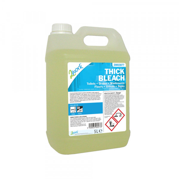 Thick bleach 5 Litre | 2Work 2W03977 299145 - 1