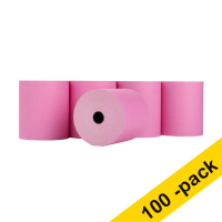 Till roll 80 x 80 x 12mm | pink | 123ink | 100-pack