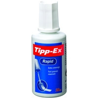 Tipp-Ex Tippex TX801296 white rapid fluid, 20ml (10-pack) TX801296 236703 - 1