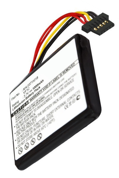 TomTom VF1C / AHL03711018 battery (1000 mAh, 123ink version) 4CQ02 4CS0.002.01 AHL03711018 VF1C ATO00221 - 1