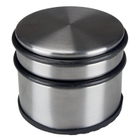 Toolland chrome/black door stopper, 1kg TL74051 400613
