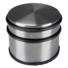 Toolland chrome/black door stopper, 1kg