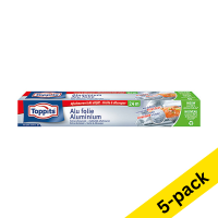 Toppits aluminum foil, 24m (5-pack) STO05039