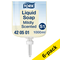 Hand soap refill 1 litre | Tork Perfumed 6-pack