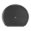 Toilet paper dispenser | Tork Jumbo T1 black STO00221 - 1