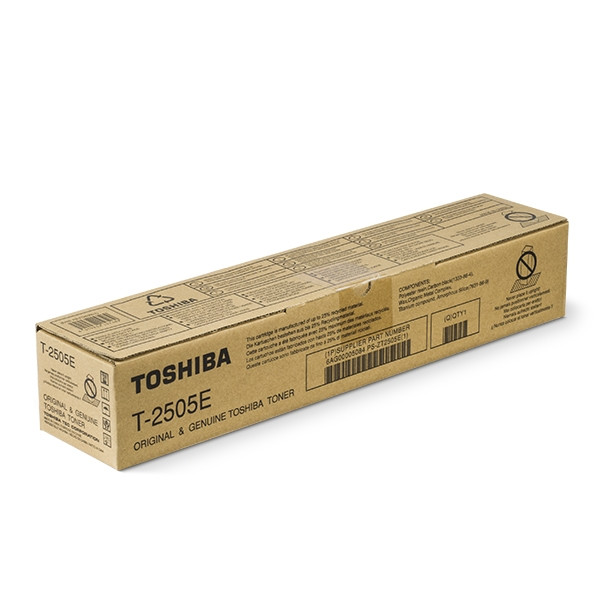 Toshiba T-2505E black toner (original) 6AG00005084 6AJ00000156 078950 - 1