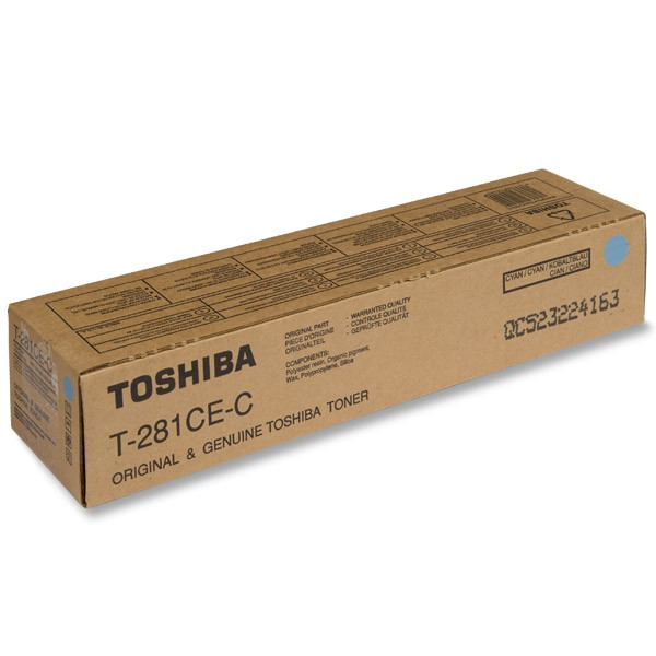 Toshiba T-281C-EC cyan toner (original Toshiba) 6AK00000046 078598 - 1