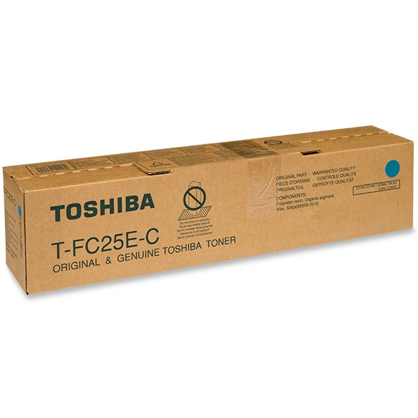 Toshiba T-FC25EC cyan toner (original) 6AJ00000072 078696 - 1