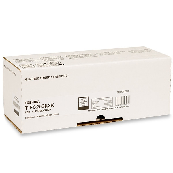 Toshiba T-FC26SK3K black toner (original Toshiba) 078820 - 1