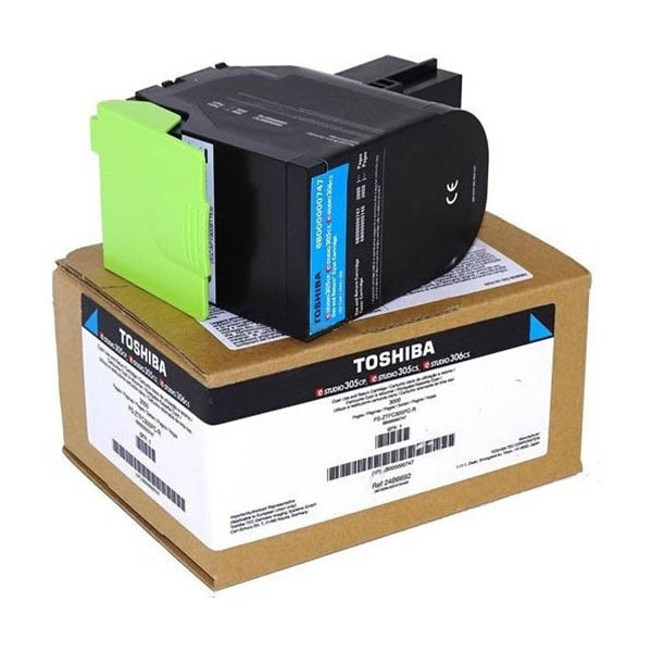 Toshiba T-FC338EC cyan toner (original Toshiba) 078454 - 1