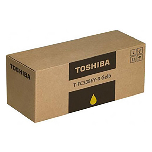 Toshiba T-FC338EY yellow toner (original) 6B0000000927 078458 - 1