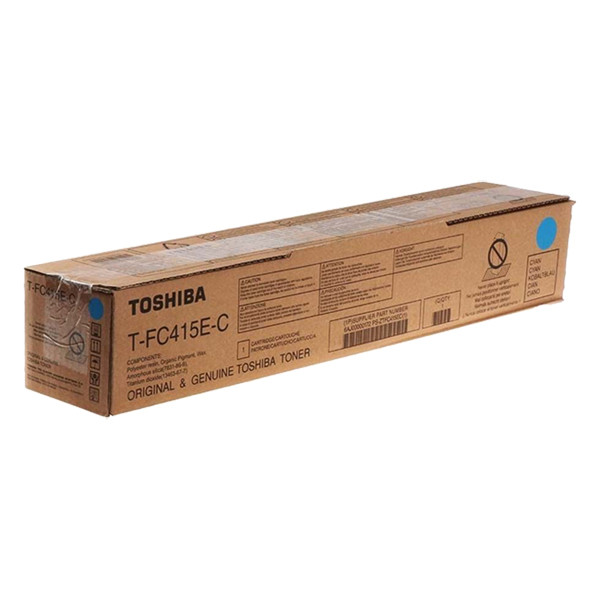 Toshiba T-FC415EC cyan toner (original Toshiba) 078420 - 1