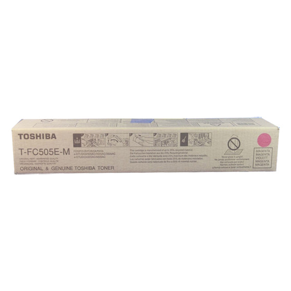 Toshiba T-FC505E-M magenta toner (original Toshiba) 6AJ00000143 078396 - 1
